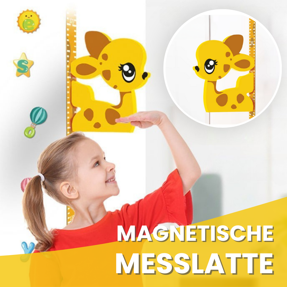 3D-Wandaufkleber mit Messskala – Wachstum messen mit Spaß und Erinnerungen