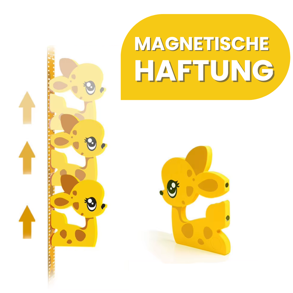 3D-Wandaufkleber mit Messskala – Wachstum messen mit Spaß und Erinnerungen