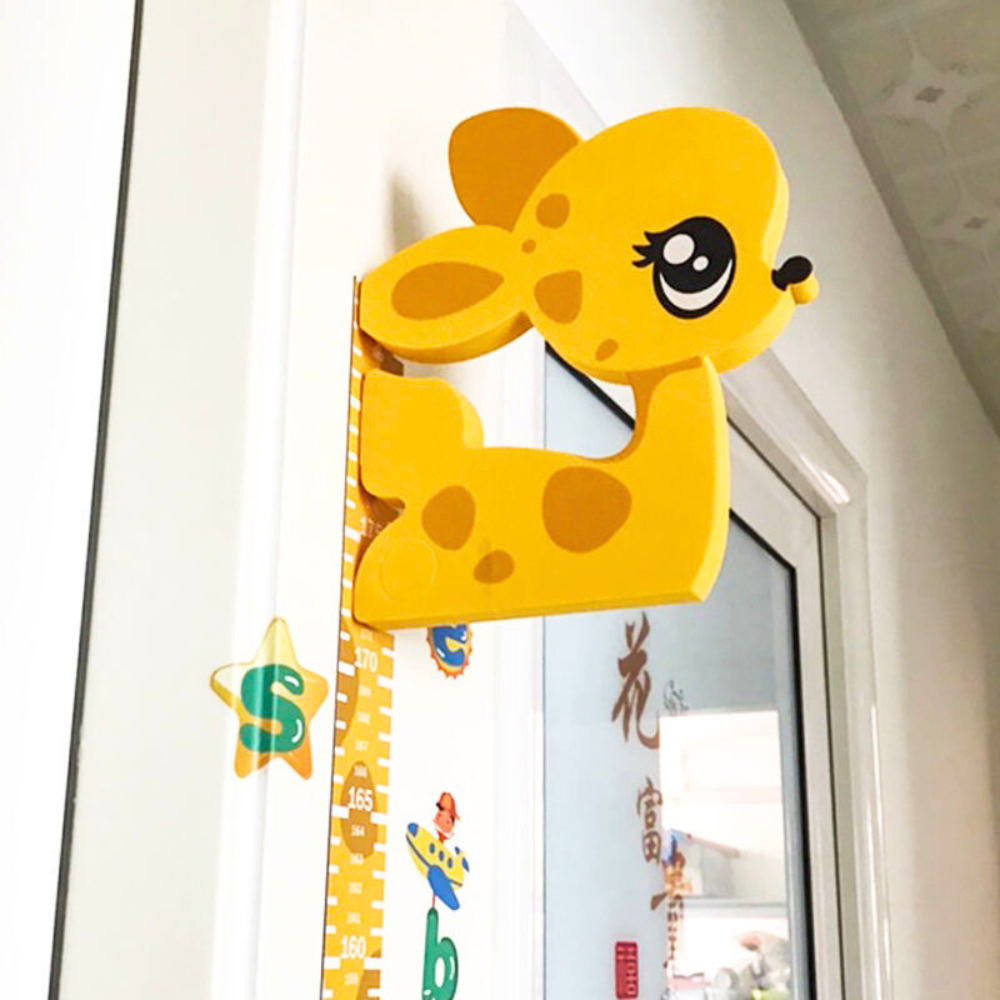 3D-Wandaufkleber mit Messskala – Wachstum messen mit Spaß und Erinnerungen